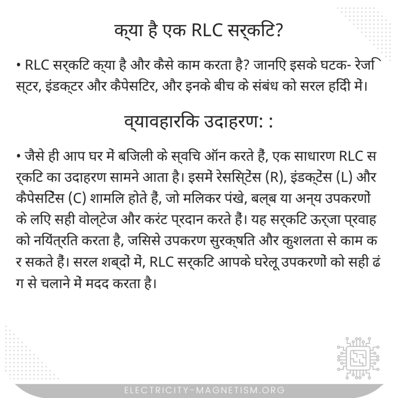क्या है एक RLC सर्किट?