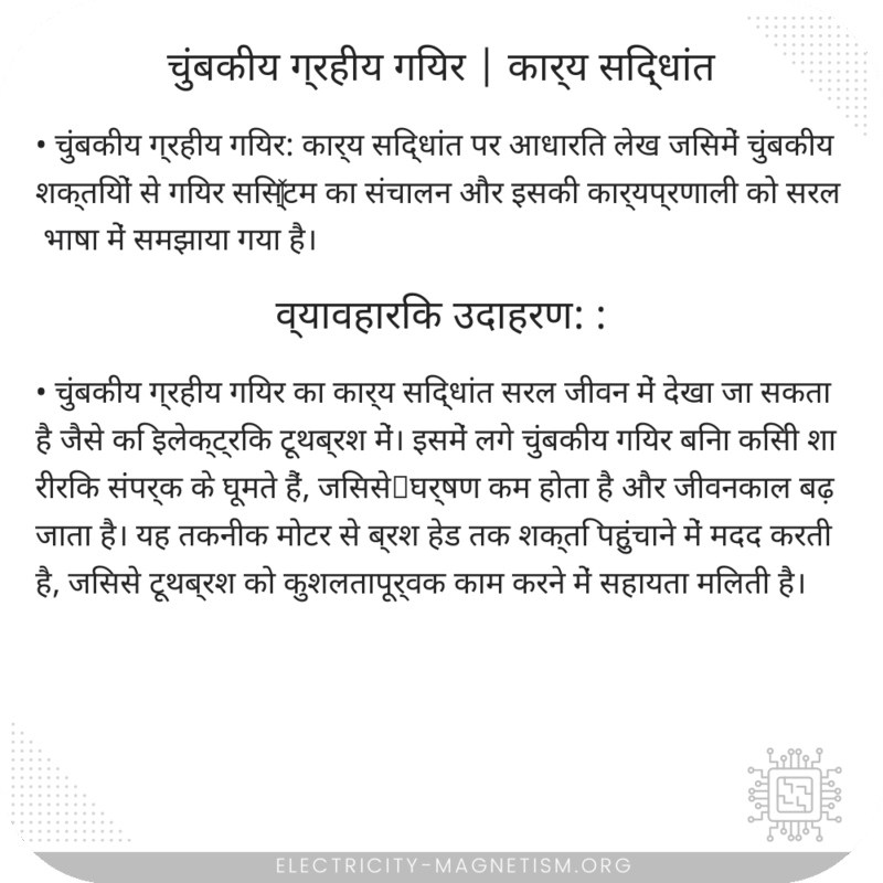 चुंबकीय ग्रहीय गियर | कार्य सिद्धांत