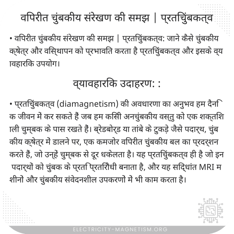 विपरीत चुंबकीय संरेखण की समझ | प्रतिचुंबकत्व
