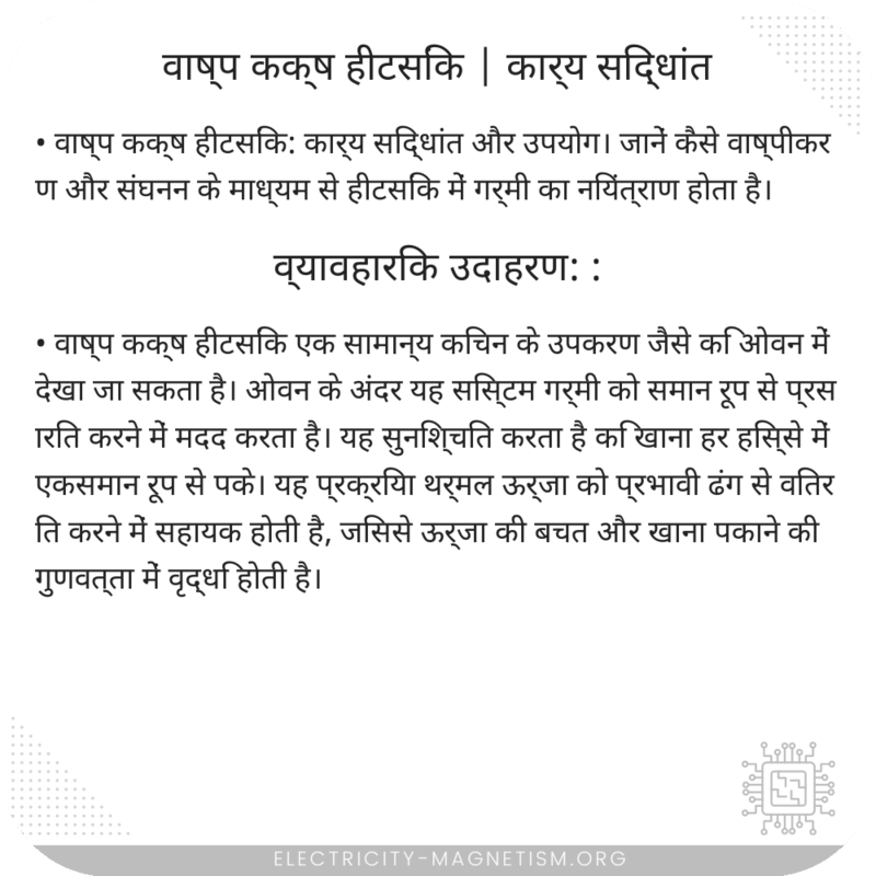 वाष्प कक्ष हीटसिंक | कार्य सिद्धांत