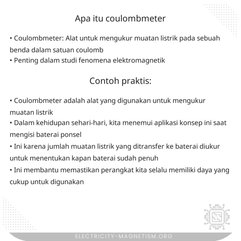 Apa itu Coulombmeter?