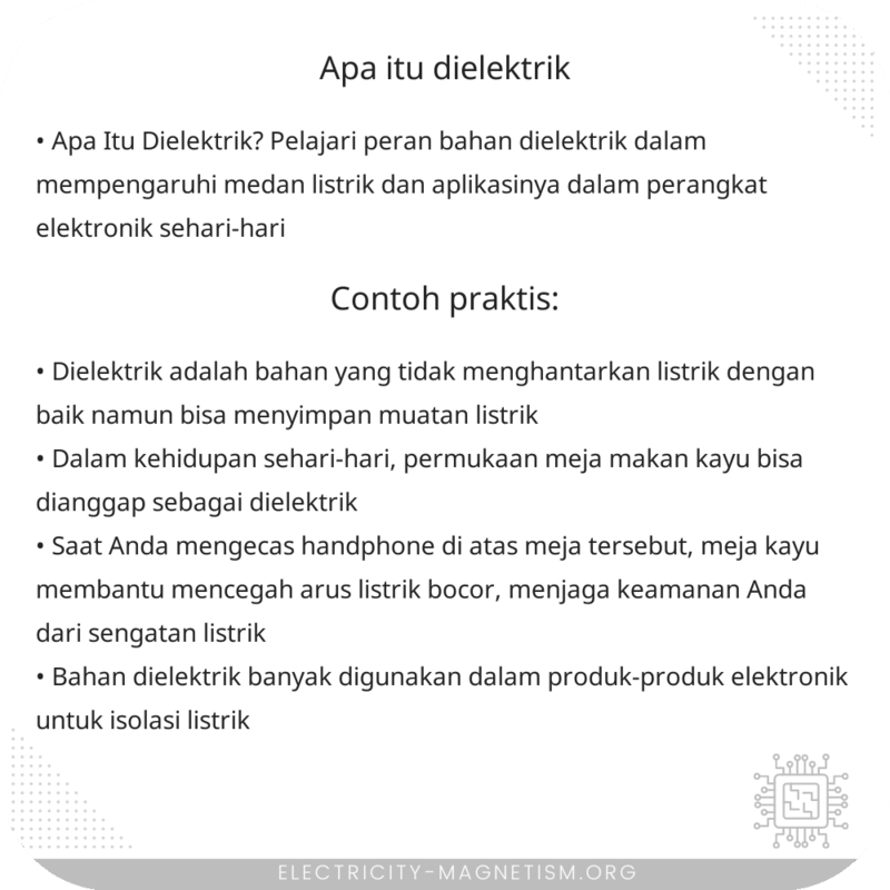 Apa Itu Dielektrik?