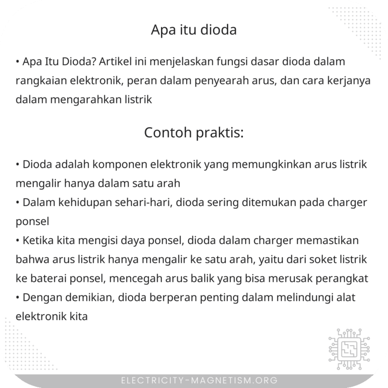 Apa Itu Dioda?