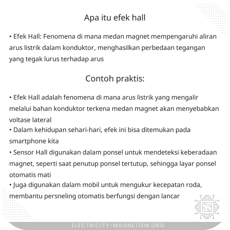 Apa Itu Efek Hall?