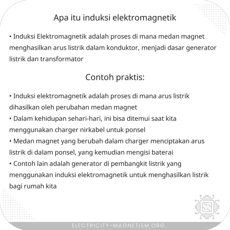 Apa Itu Induksi Elektromagnetik?