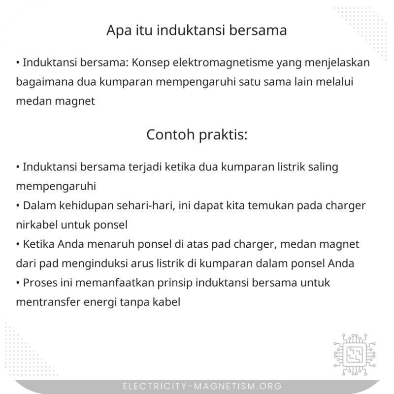 Apa Itu Induktansi Bersama?