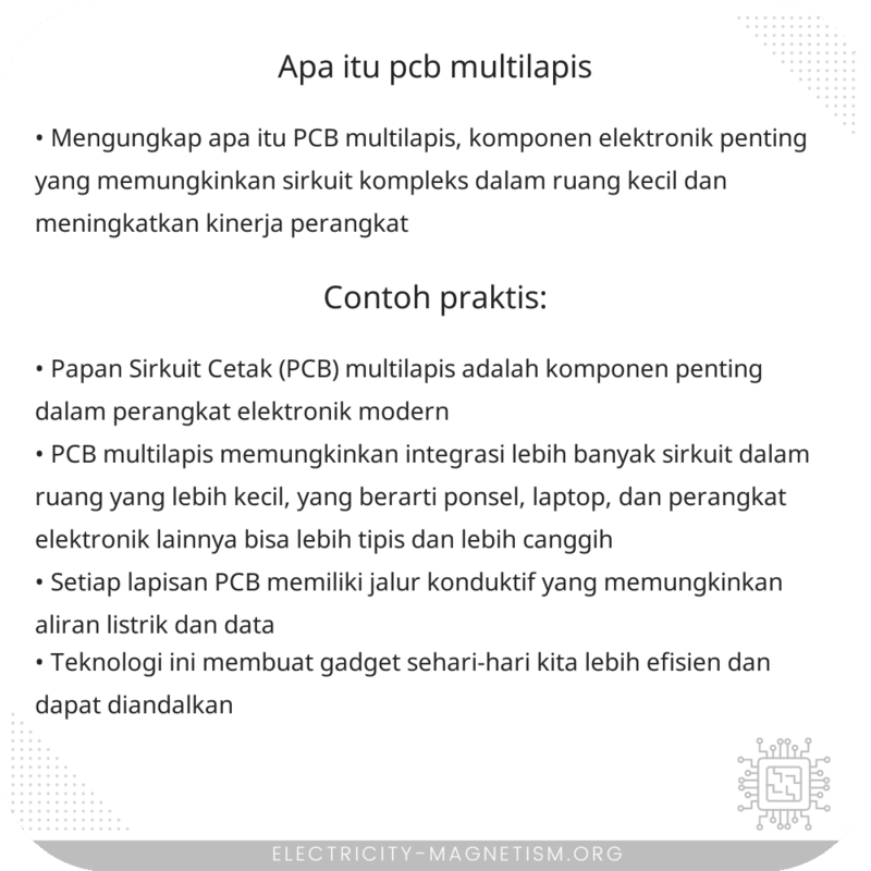 Apa Itu PCB Multilapis?