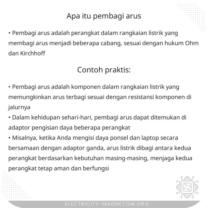Apa Itu Pembagi Arus?