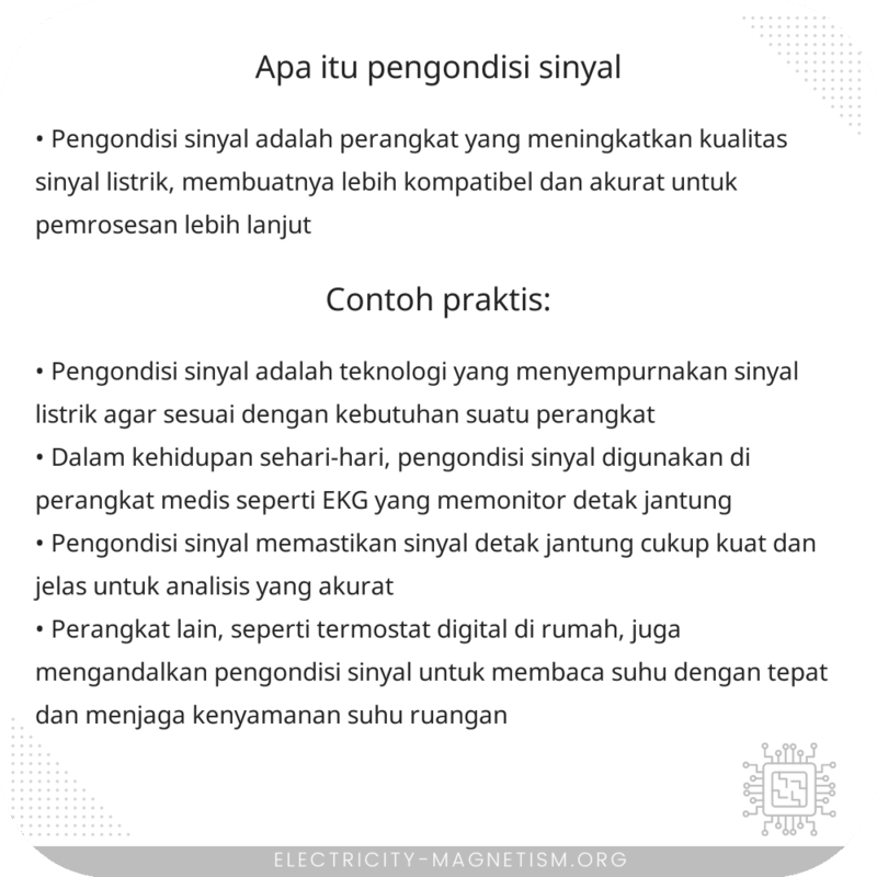 Apa Itu Pengondisi Sinyal?