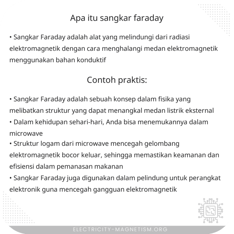 Apa itu Sangkar Faraday?