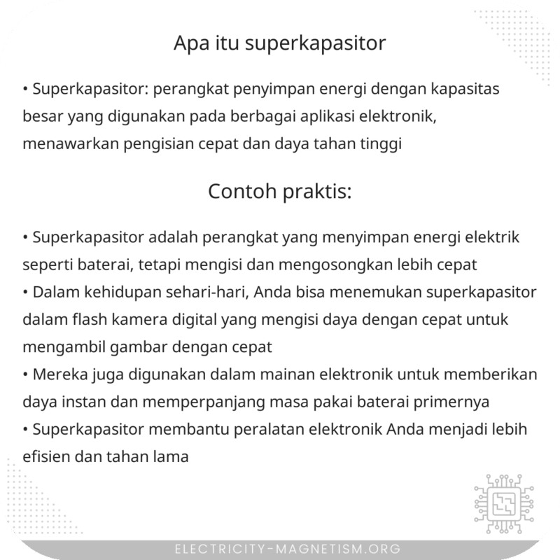 Apa Itu Superkapasitor?