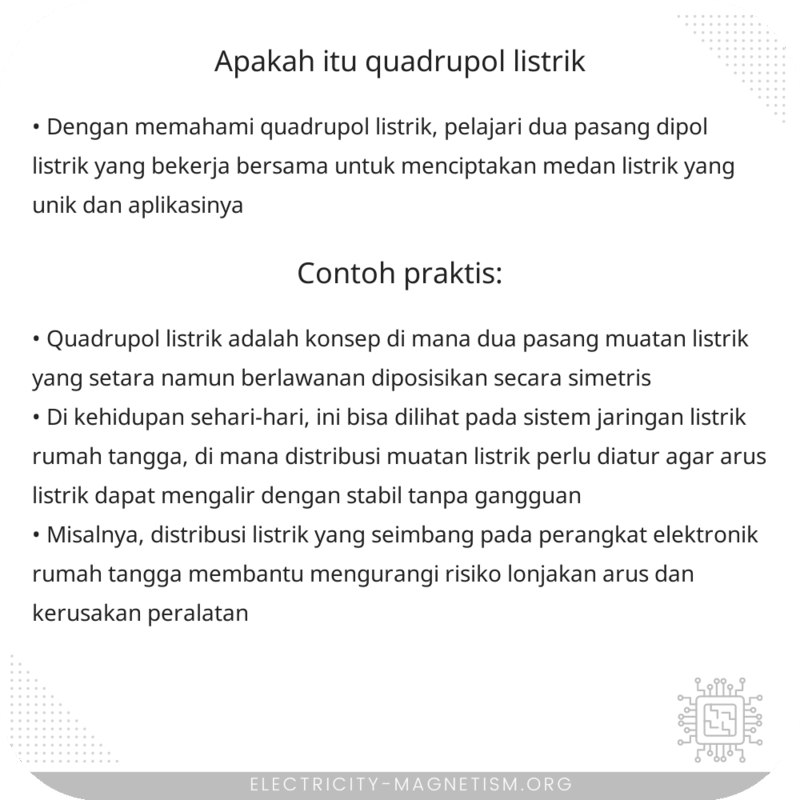 Apakah itu quadrupol listrik?