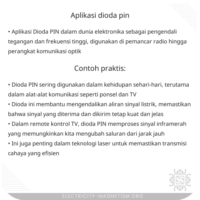 Aplikasi Dioda PIN