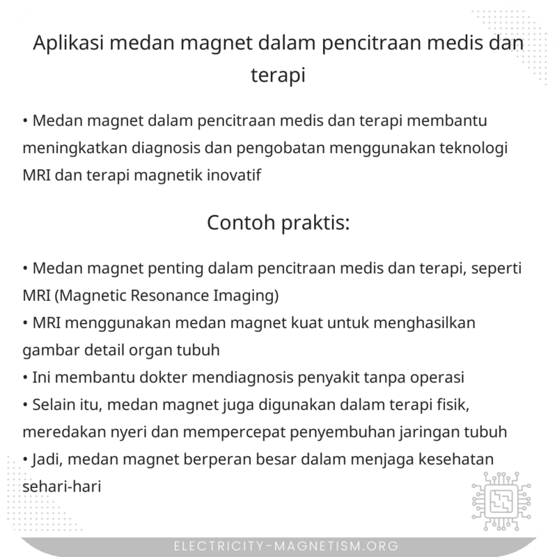 Aplikasi Medan Magnet dalam Pencitraan Medis dan Terapi