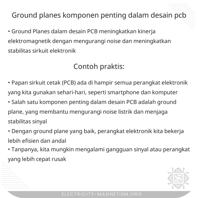 Ground Planes | Komponen Penting dalam Desain PCB