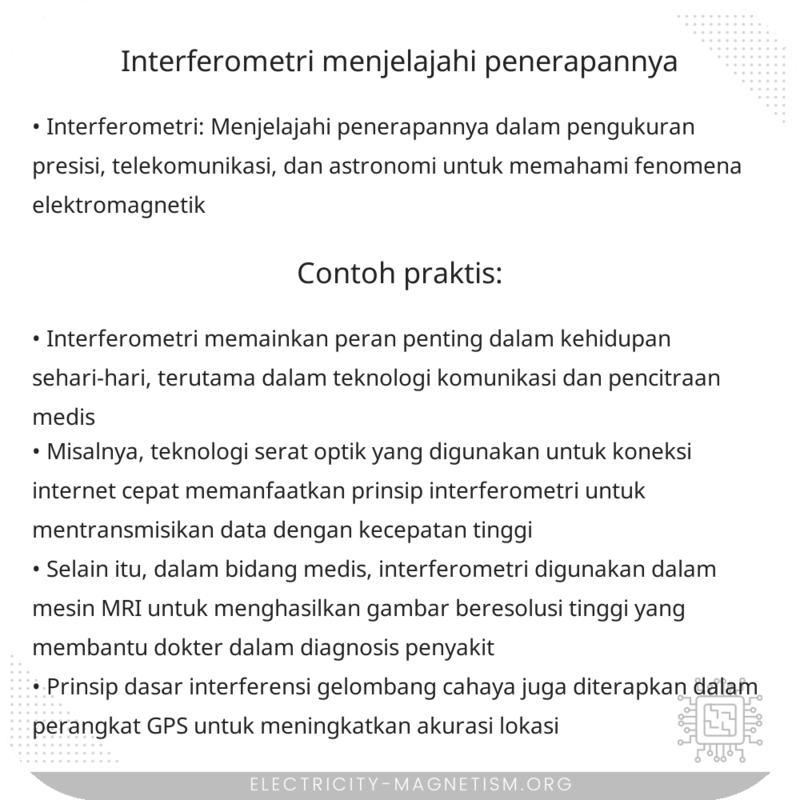 Interferometri | Menjelajahi Penerapannya