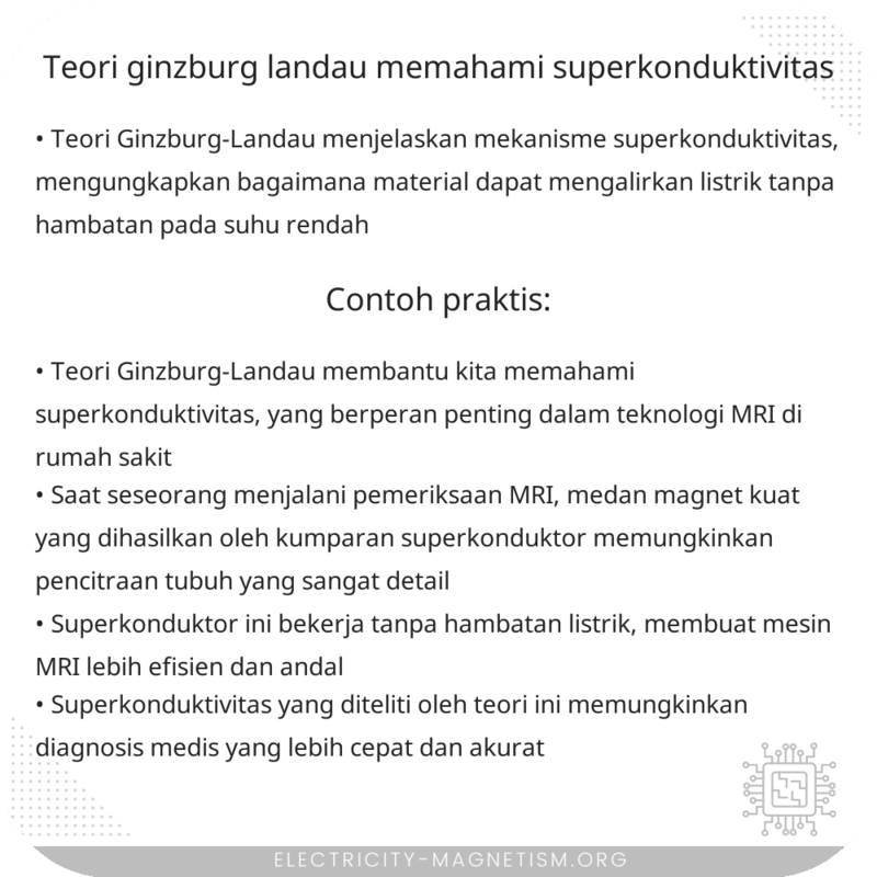 Teori Ginzburg-Landau | Memahami Superkonduktivitas